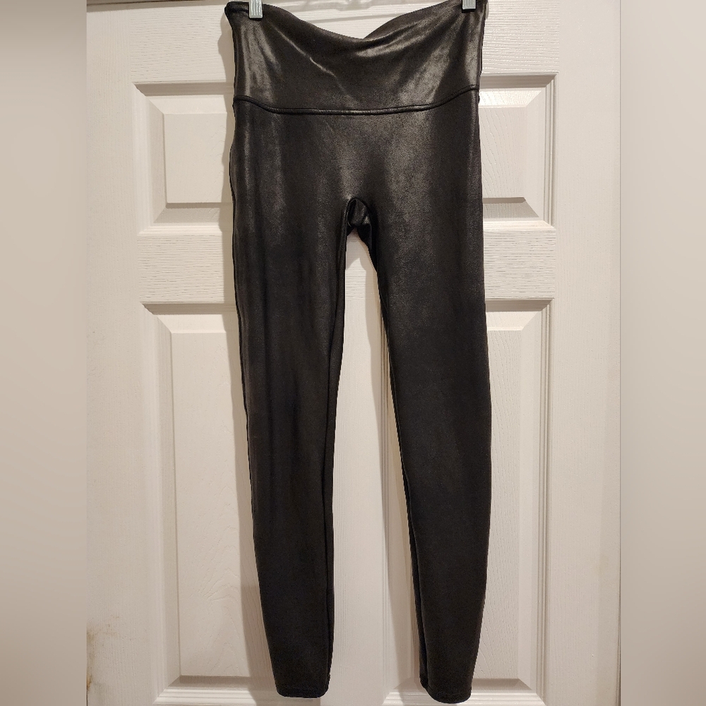 Spanx Faux Leather Leggings